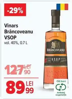 Carrefour Vinars Brâncoveanu VSOP Ofertă