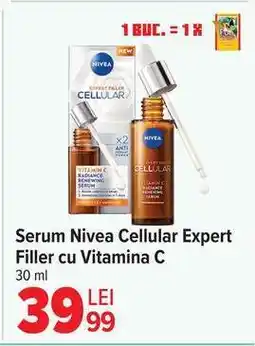 Carrefour Serum Nivea Cellular Expert Filler cu Vitamina C Ofertă