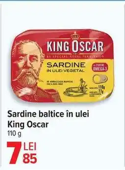 Carrefour Sardine baltice în ulei King Oscar Ofertă
