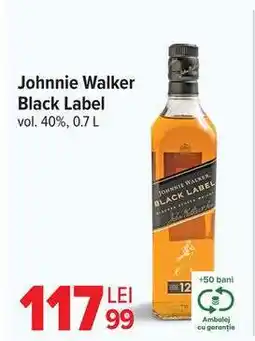 Carrefour Johnnie Walker Black Label Ofertă