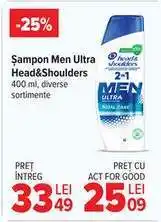 Carrefour Șampon Men Ultra Head&Shoulders Ofertă