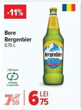 Carrefour Bere Bergenbier Ofertă