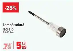 Carrefour Lampă solară led alb Ofertă