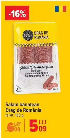 Carrefour Salam Bănățean Drag de România Ofertă