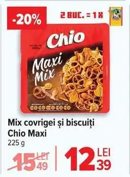 Carrefour Mix covrigi și biscuiți, Chio Maxi Ofertă