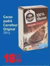 Carrefour Cacao pudră Carrefour Original Ofertă