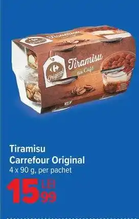 Carrefour Tiramisu Carrefour Original Ofertă