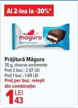 Carrefour Prăjitură Măgura Ofertă