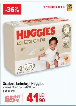 Carrefour Scutece bebeluși, Huggies Ofertă