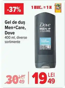 Carrefour Gel de duș Men+Care, Dove Ofertă