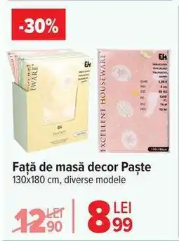 Carrefour Față de masă decor Paște Ofertă