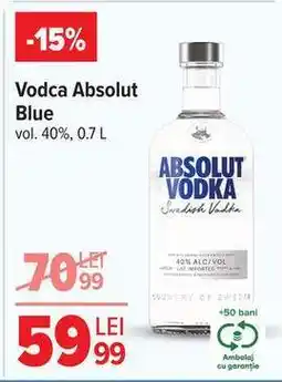 Carrefour Vodca Absolut Blue Ofertă