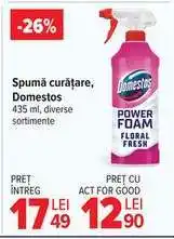 Carrefour Spumă curățare, Domestos Ofertă