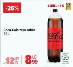Carrefour Coca-Cola Zero zahăr Ofertă