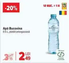 Carrefour Apă Bucovina Ofertă
