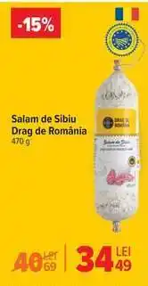 Carrefour Salam de Sibiu Drag de România Ofertă