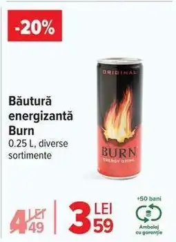 Carrefour Băutură energizantă Burn Ofertă