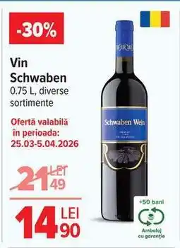 Carrefour Vin Schwaben Ofertă