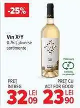 Carrefour Vin X+Y Ofertă