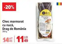 Carrefour Chec marmorat cu nucă Drag de România Ofertă