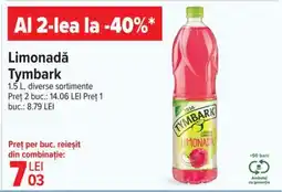 Carrefour Limonadă Tymbark Ofertă