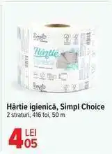 Carrefour Hârtie igienică, Simpl Choice Ofertă