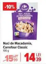 Carrefour Nuci de Macadamia, Carrefour Classic Ofertă
