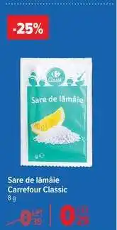 Carrefour Sare de lămâie Carrefour Classic Ofertă