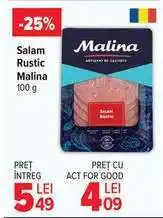 Carrefour Salam rustic Malina Ofertă