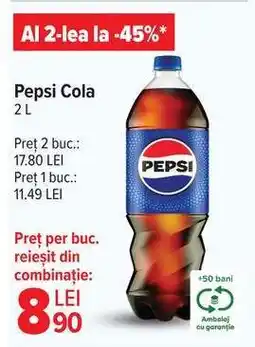 Carrefour Pepsi Cola 2L Ofertă