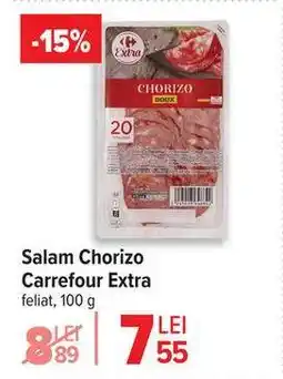 Carrefour Salam Chorizo Carrefour Extra Ofertă