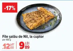 Carrefour File șalău de Nil, la cuptor Ofertă