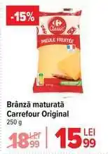 Carrefour Brânză maturată Carrefour Original Ofertă