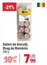 Carrefour Salam de biscuiți, Drag de România Ofertă