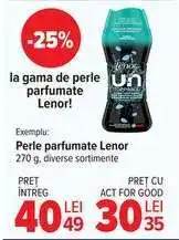 Carrefour Perle parfumate, Lenor Ofertă