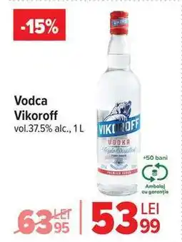 Carrefour Vodca Vikoroff Ofertă