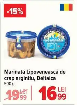 Carrefour Marinată Lipovenească de crap argintiu, Deltaica Ofertă