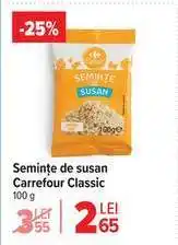 Carrefour Semințe de susan Carrefour Classic Ofertă