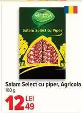 Carrefour Salam select cu piper Agricola Ofertă