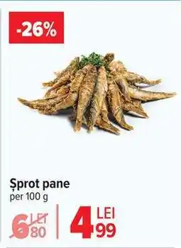Carrefour Șprot pane Ofertă