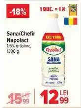 Carrefour Sana/Chefir Napolact Ofertă