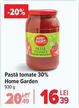Carrefour Pastă tomate 30% Home Garden Ofertă