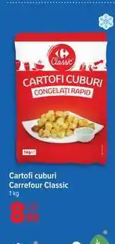 Carrefour Cartofi cuburi Carrefour Classic Ofertă