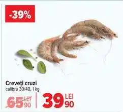 Carrefour Creveți cruzi Ofertă