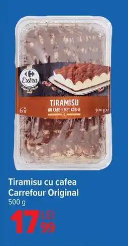 Carrefour Tiramisu cu cafea Carrefour Original Ofertă