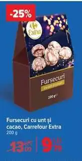 Carrefour Fursecuri cu unt și cacao, Carrefour Extra Ofertă