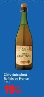 Carrefour Cidru dulce/brut Reflets de France Ofertă