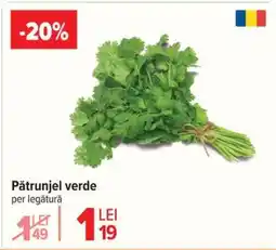 Carrefour Pătrunjel verde Ofertă