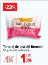 Carrefour Tortuleț de biscuiți Boromir Ofertă