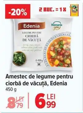 Carrefour Amestec de legume pentru ciorbă de văcuță Edenia Ofertă